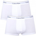 2PACK boxeri bărbați Calvin Klein albi (NB1086A-100)