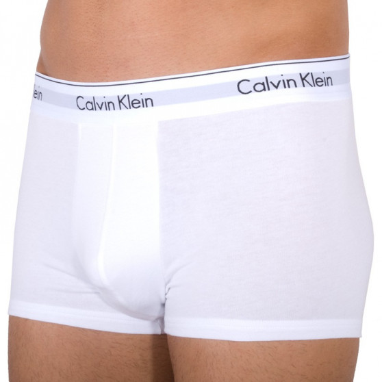 2PACK boxeri bărbați Calvin Klein albi (NB1086A-100)