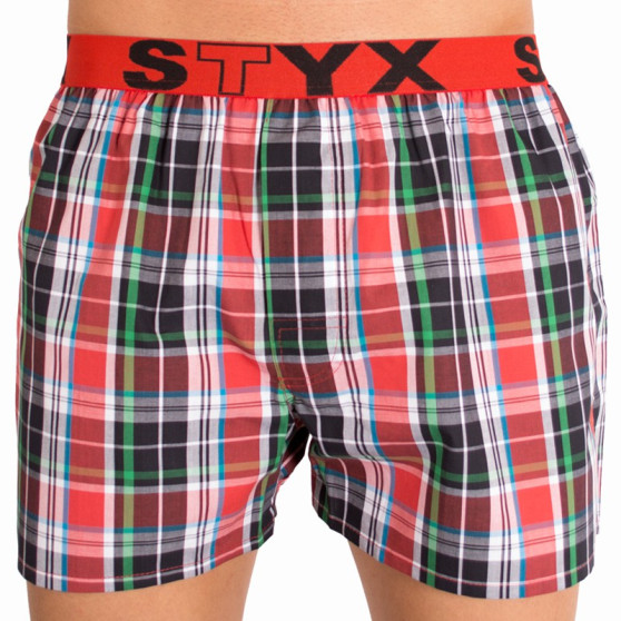 Chiloți de bărbați Styx elastic sport multicolor (B617)