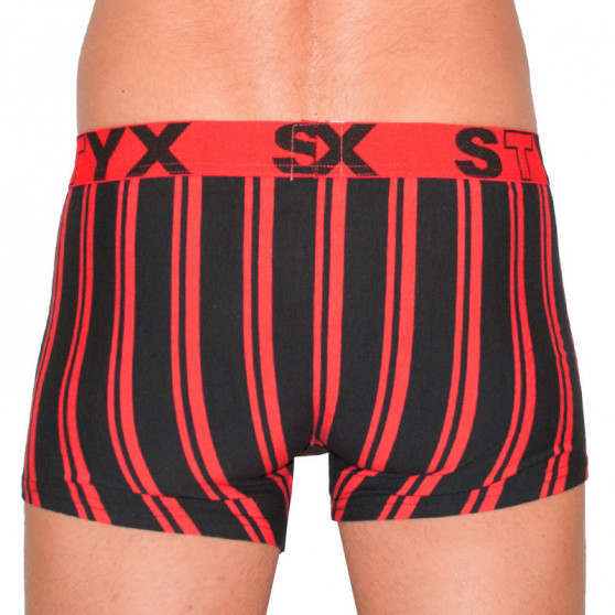 Boxeri pentru bărbați Styx sport elastic multicolor sport elastic multicolor (G765)