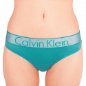 Tanga pentru femei Calvin Klein verde (QF4054E-1MZ)
