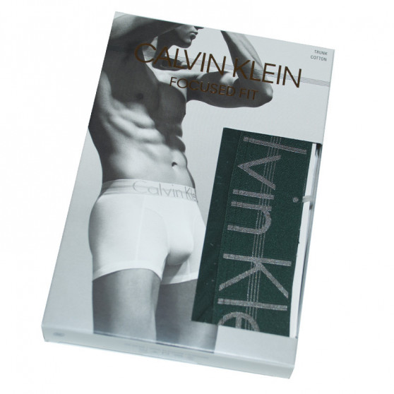 Boxeri pentru bărbați Calvin Klein verde închis (NB1483A-KNG)