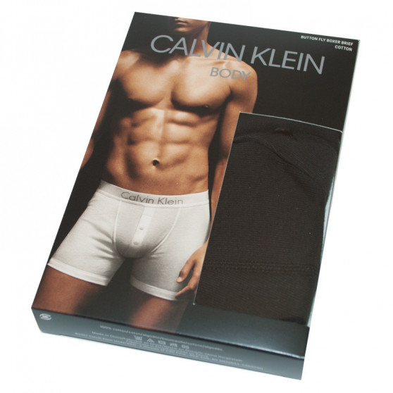 Boxeri bărbați Calvin Klein negri (NB1478A-001)