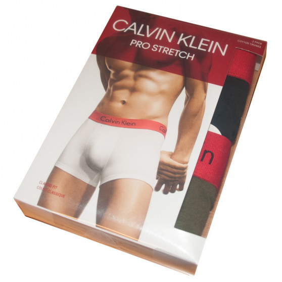 2PACK boxeri bărbați Calvin Klein multicolori (NB1463A-JKB)