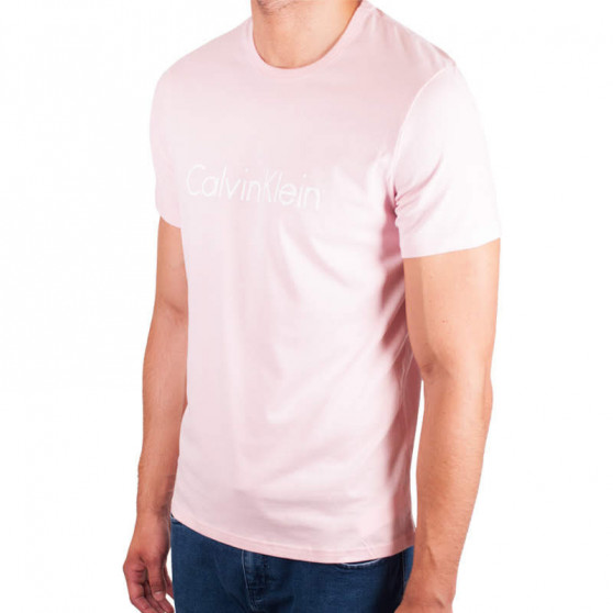 Tricou pentru bărbați Calvin Klein roz (NM1129E-EVK)