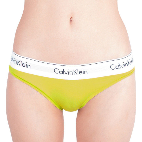 Chiloți damă Calvin Klein verzi (F3787E-PO9)