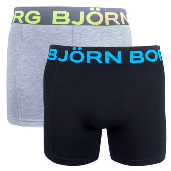 2PACK boxeri bărbați Bjorn Borg multicolori (9999-1216-90041)