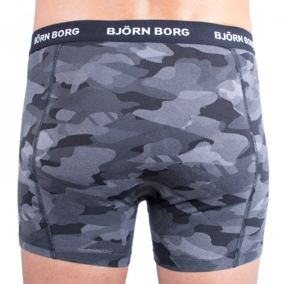 3PACK boxeri bărbați Bjorn Borg multicolori (9999-1132-90651)