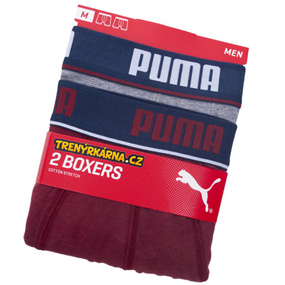 2PACK boxeri bărbați Puma multicolori (671001001 070)