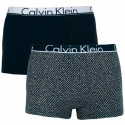 2PACK boxeri bărbați Calvin Klein negri (NU8643A-6NS)