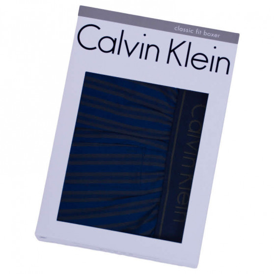 Boxeri largi bărbați Calvin Klein albaștri (NB1524A-4NS)
