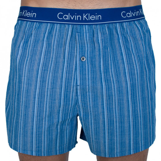 2PACK Boxeri largi bărbați Calvin Klein slim fit multicolor (NB1544A-LGW)