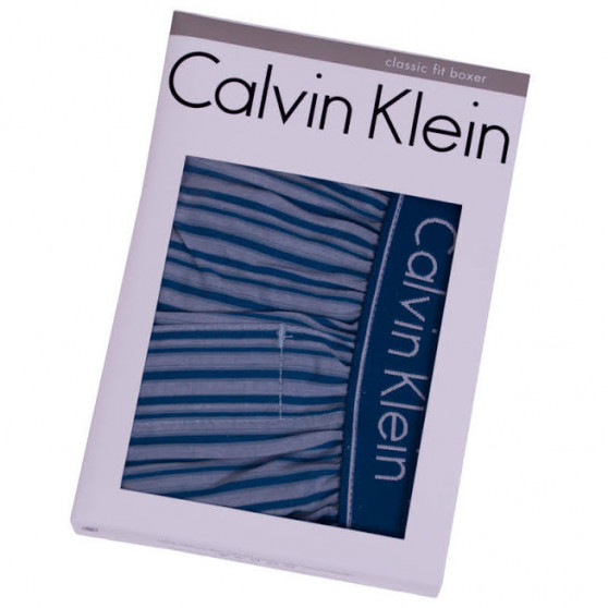 Boxeri largi bărbați Calvin Klein albaștri (NB1524A-2NQ)