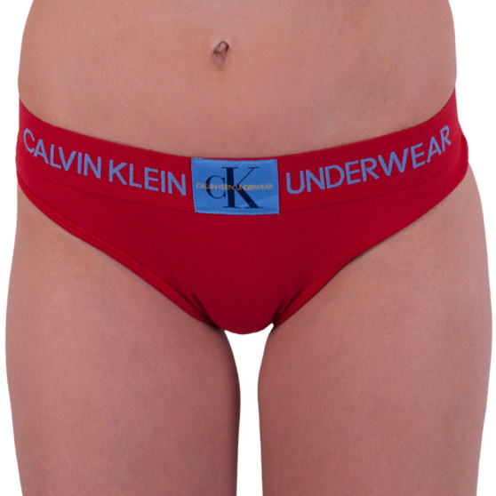 Chiloți damă Calvin Klein roșii (QF4921E-RYM)