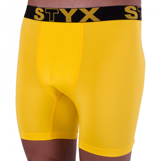 Boxeri funcționali pentru bărbați Styx galben (W963)