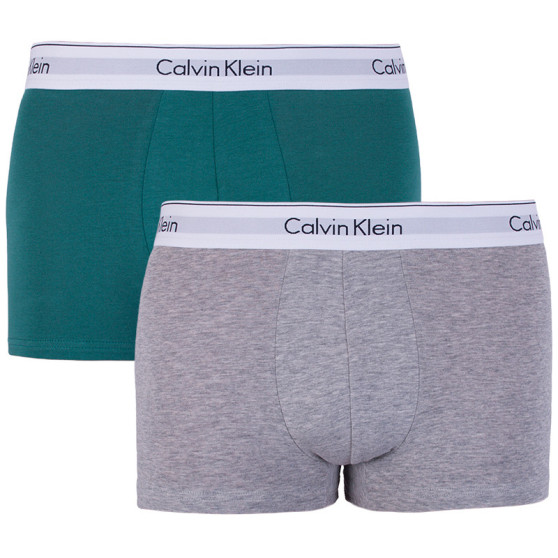 2PACK boxeri bărbați Calvin Klein multicolori (NB1086A-PNZ)