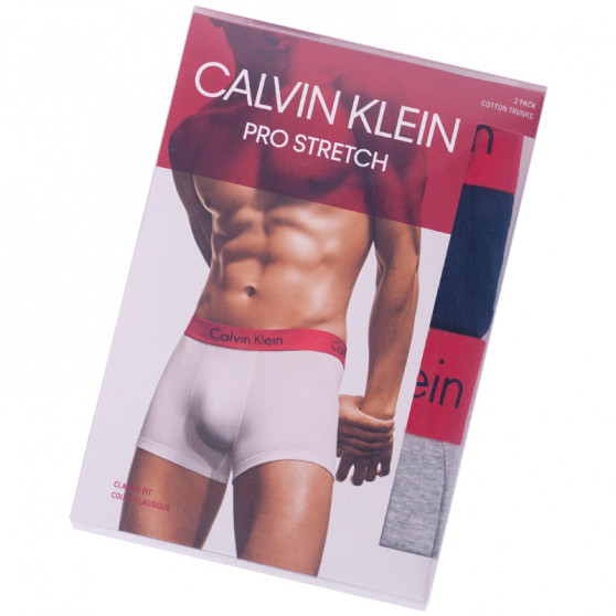 2PACK boxeri bărbați Calvin Klein multicolori (NB1463A-JDY)