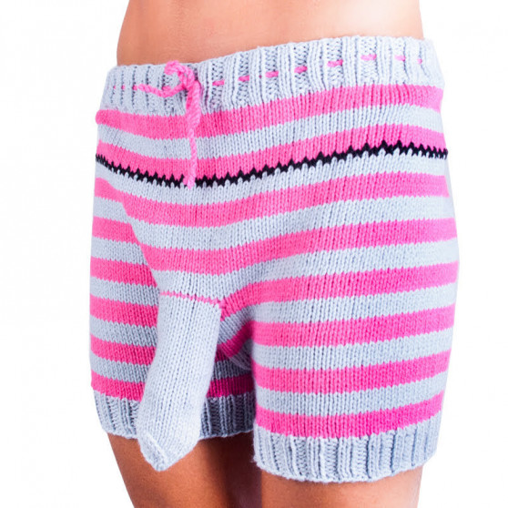 Pantaloni scurți tricotați manual Infantia (PLET133)