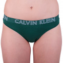 Tanga pentru femei Calvin Klein verde (QD3636E-YG5)