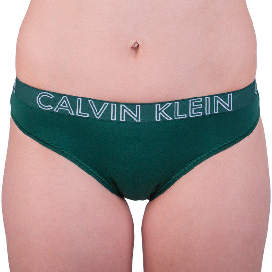 Chiloți damă Calvin Klein verzi (QD3637E-YG5)