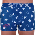 Bărbați boxer pantaloni scurți Styx art sport sport stele de cauciuc (G658)