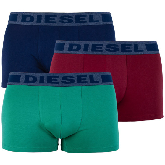 3PACK boxeri bărbați Diesel multicolori (00SAB2-0BATB-E4328)