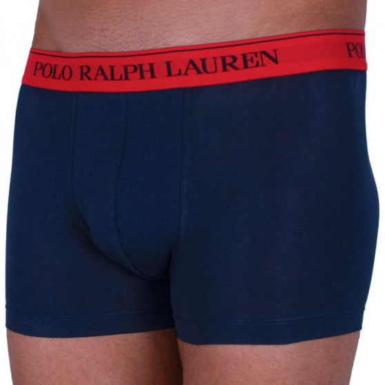 3PACK boxeri bărbați Ralph Lauren albastru închis (714662050007)