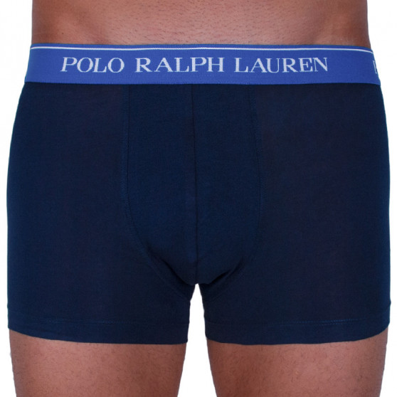 3PACK boxeri bărbați Ralph Lauren albastru închis (714662050007)