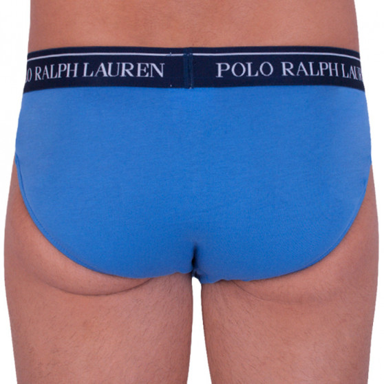 3PACK chiloți bărbați Ralph Lauren albaștri (714513423005)