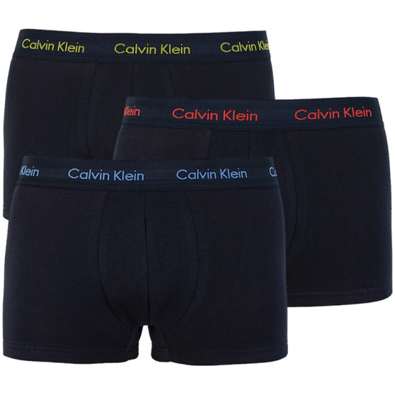 3PACK boxeri bărbați Calvin Klein negri (U2664G-PZN)