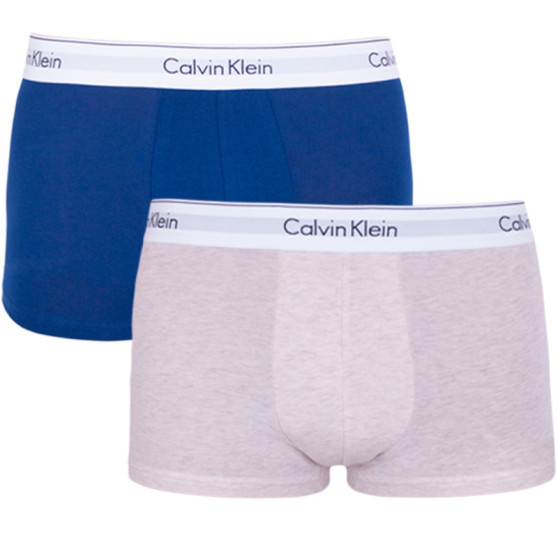 2PACK boxeri bărbați Calvin Klein multicolori (NB1086A-RFS)
