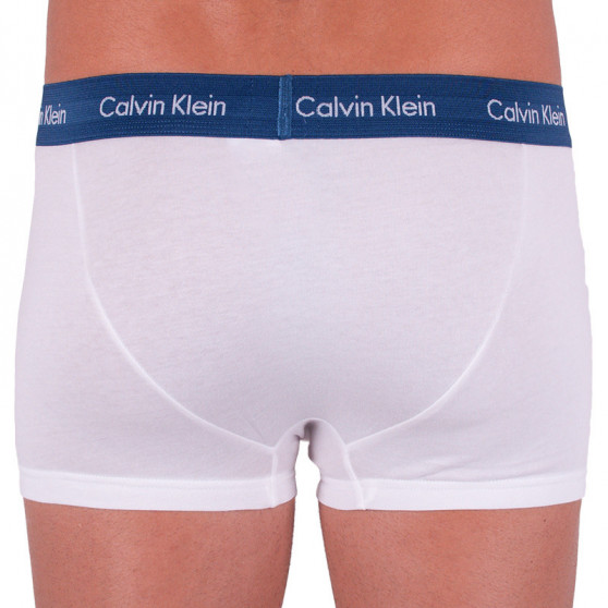 3PACK boxeri bărbați Calvin Klein albi (U2664G-WZQ)