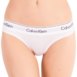 Tanga damă Calvin Klein alb (QF5117E-100)