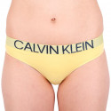 Tanga damă Calvin Klein galben (QF5184E-HZY)