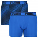 2PACK boxeri pentru bărbați Puma sport albastru (591010001 056)