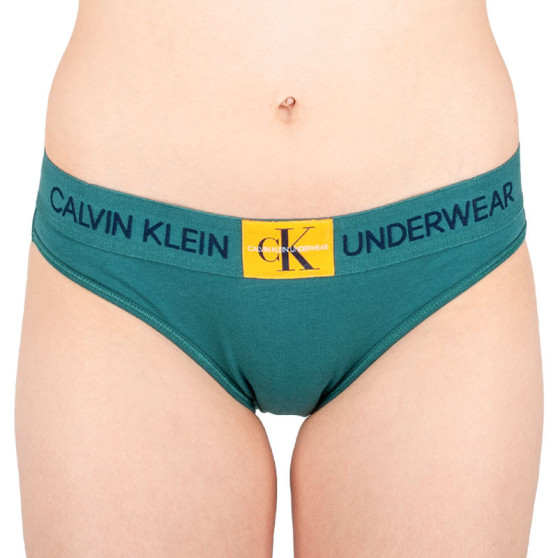 Chiloți damă Calvin Klein verzi (QF4921E-ZAY)