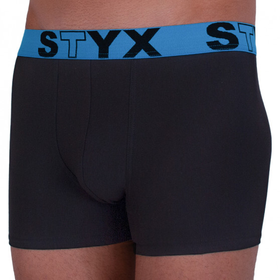 Boxeri bărbați Styx elastic sport negru (G966)