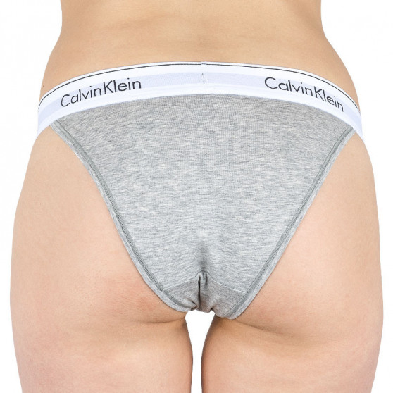Chiloți damă Calvin Klein gri (QF4977A-020)