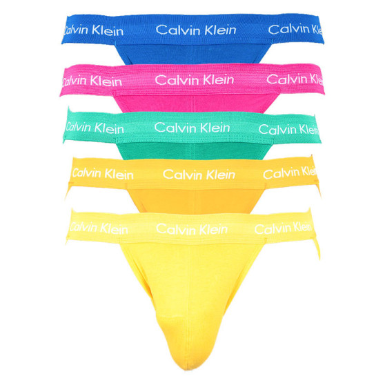 5PACK Jocks bărbați Calvin Klein multicolori (NB2041A-JHB)
