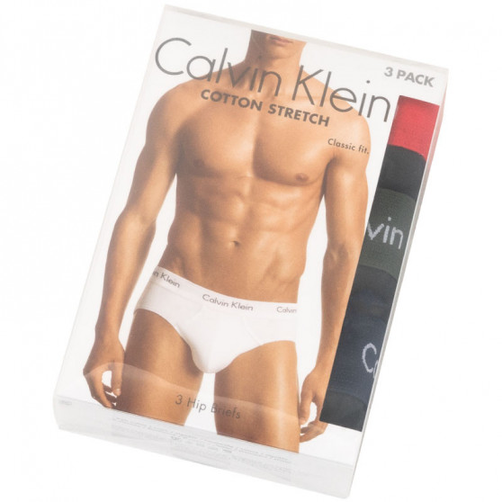 3PACK slipuri bărbați Calvin Klein negre (U2661G-KDW)