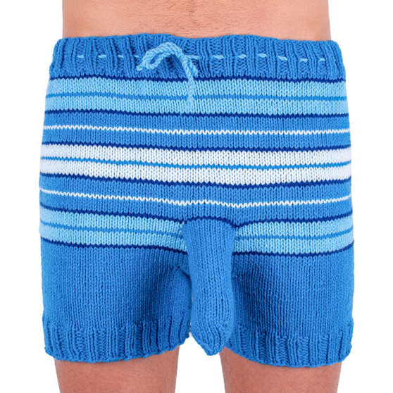 Boxeri largi tricotați manual Infantia (PLET84)