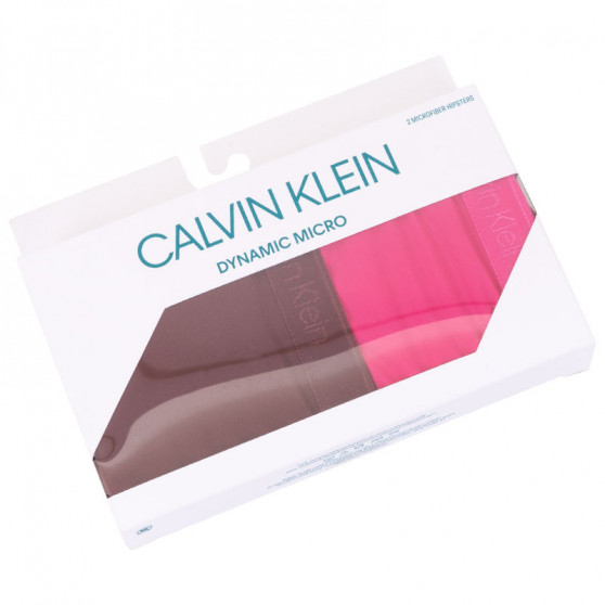 2PACK chiloți damă Calvin Klein multicolori (QD3696E-TMU)