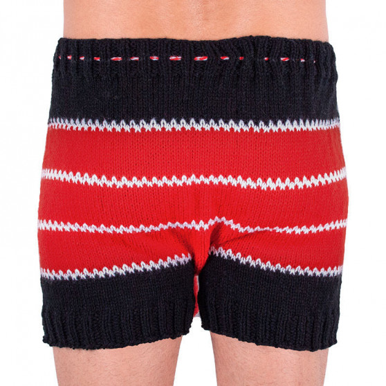 Boxeri largi tricotați manual Infantia (PLET79)