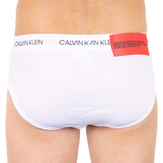 Chiloți pentru bărbați Calvin Klein alb (NB1810A-100)