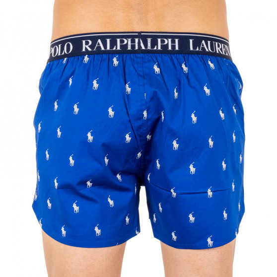 Boxeri largi bărbați Ralph Lauren albaștri (714637442019)