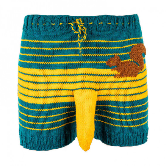 Boxeri largi tricotați manual Infantia (PLET197)