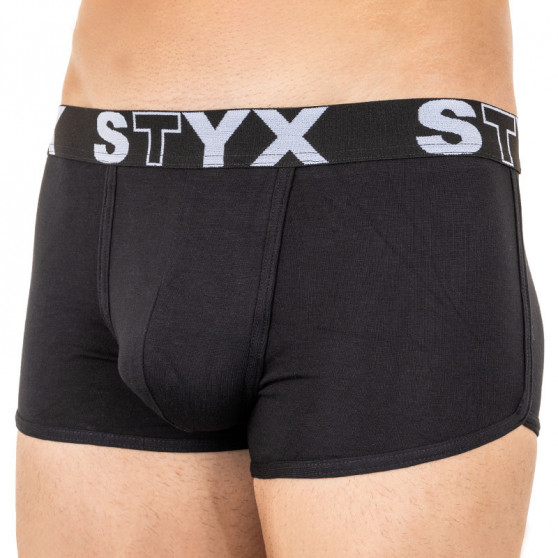 Boxeri pentru bărbați Styx basket sport elastic negru (Z960)