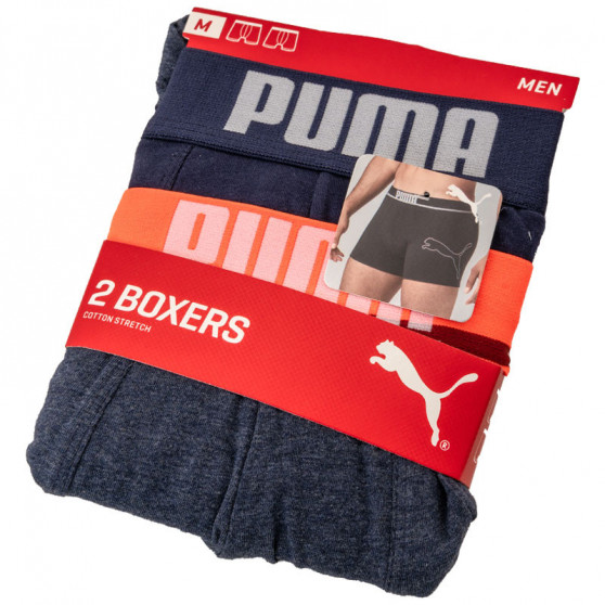2PACK boxeri bărbați Puma albaștri (691008001 831)
