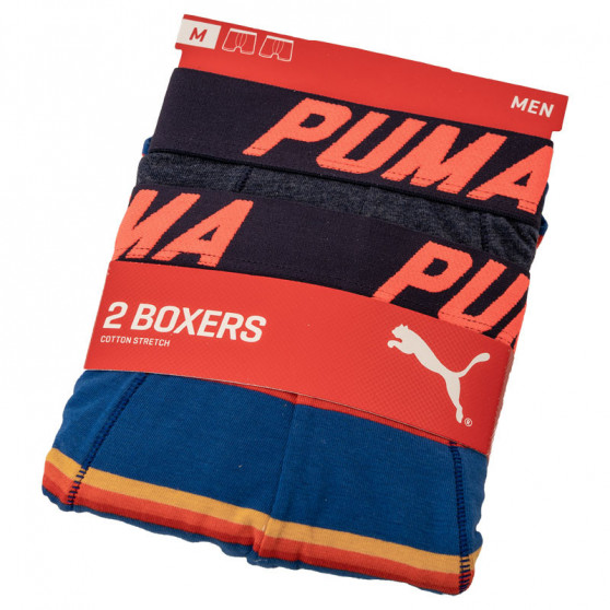 2PACK boxeri bărbați Puma multicolori (691001001 831)
