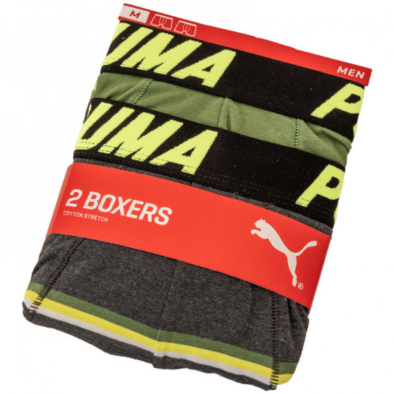2PACK boxeri bărbați Puma multicolori (691001001 998)